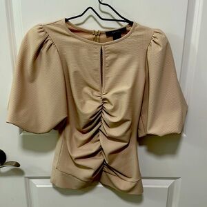 Smythe Ruched Keyhole Top xs